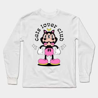 Cat lover club Long Sleeve T-Shirt